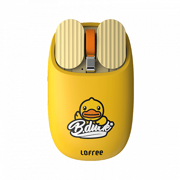 Беспроводная компьютерная мышь Xiaomi Lofrey Potato Chips Small Ducks (Yellow/Желтый) 