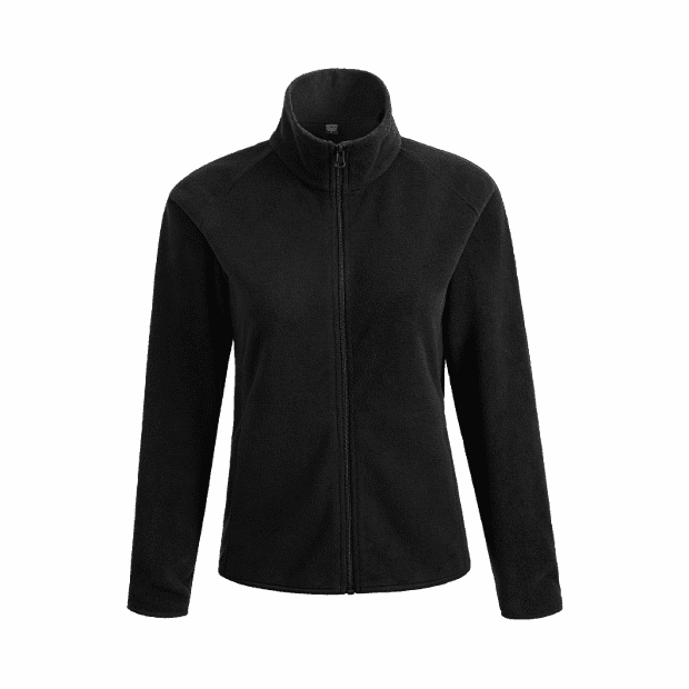 Xiaomi Cottonsmith Fleece Zipper Jacket Women's Section (Black) 
