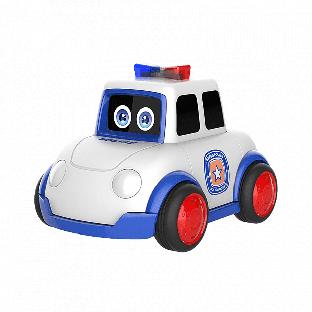 Детская машина Onego Little Magic Bean Ai Variety Robot Police Car (Blue/Синий) : характеристики и инструкции 