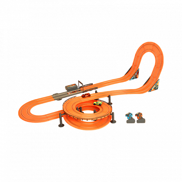 Гоночная трасса Hotwheels 2.4g Zero Gravity Racing Track Set 83163 (Orange/Оранжевый) : отзывы и обзоры 