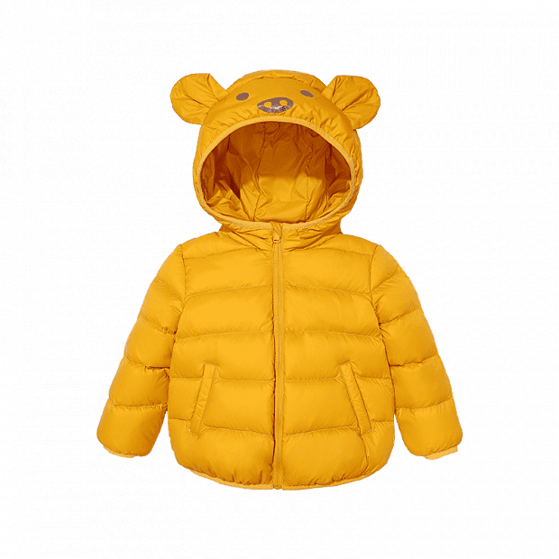 Детская куртка Gao Fan 95 Duck Pig Hat Children's Light Down Jacket (Yellow/Желтый) : характеристики и инструкции 