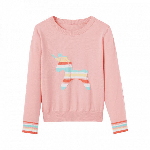 Детская толстовка Children's Gradient Unicorn Pullover Sweater (Pink/Розовый) : отзывы и обзоры 