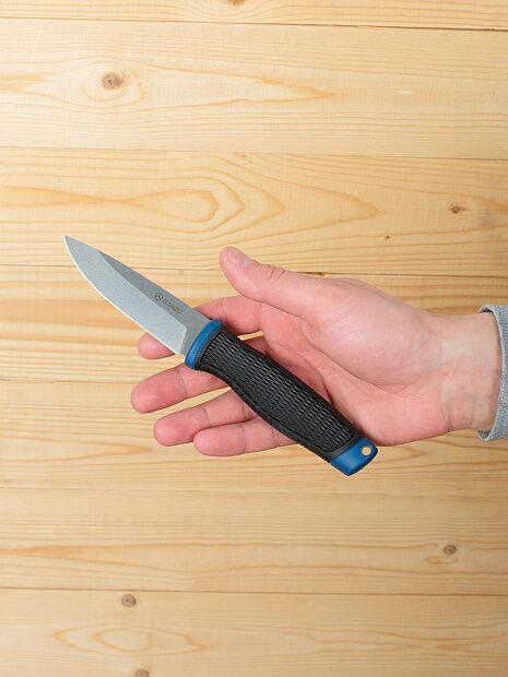 Нож Ganzo G806 черный c синим, G806-BL - 8
