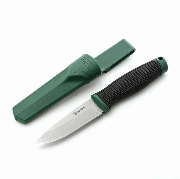 Нож Ganzo G806 черный c зеленым, G806-GB - 2
